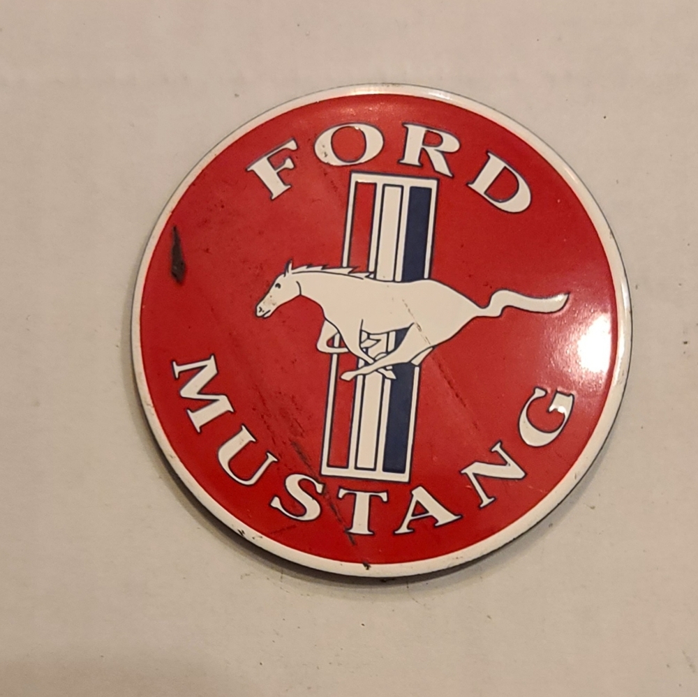 Vintage Ford Mustang Refrigerator Magnet